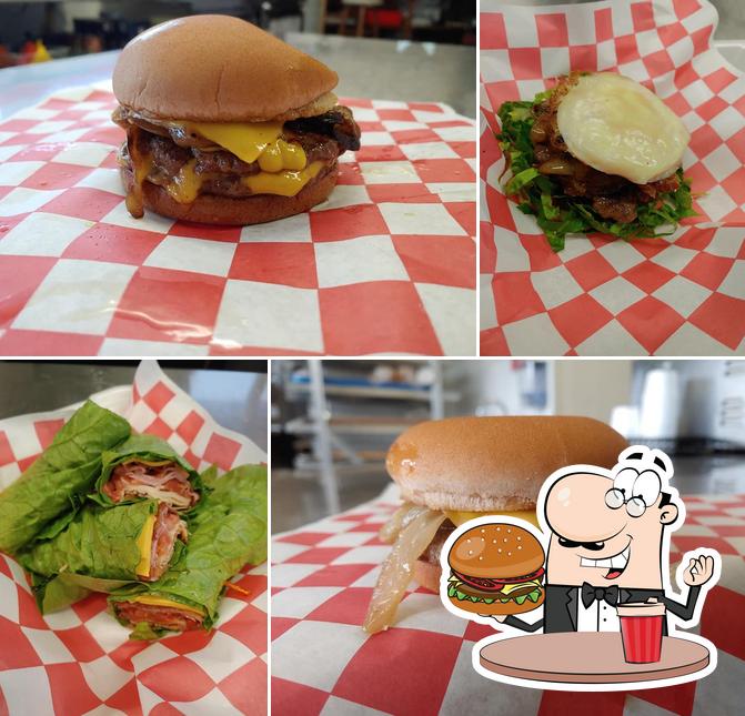 Try out a burger at 3SistersDiner