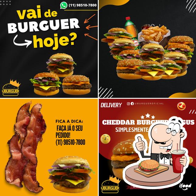 Consiga um hambúrguer no UBurguer Hamburgueria - Assunção