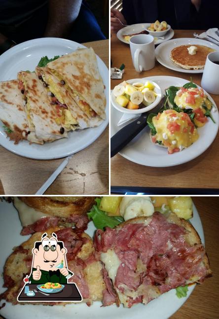 Food at Sunny Street Cafe