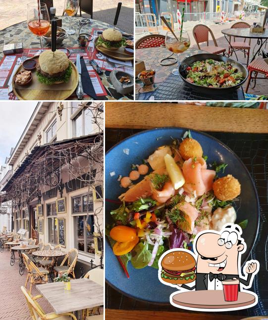 Essayez un hamburger à Bistrot En Passant
