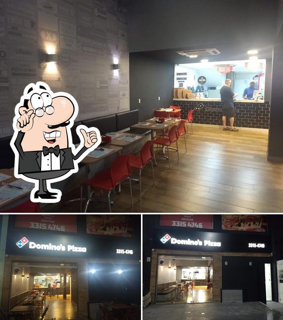O interior do Domino's Pizza - Vitória