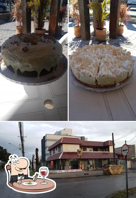 A imagem da comida e exterior a Famiglia Di Roccia Padaria no Hauer Café da Manhã Almoço Caseiro Feijoada Bolos por Encomenda Mercearia
