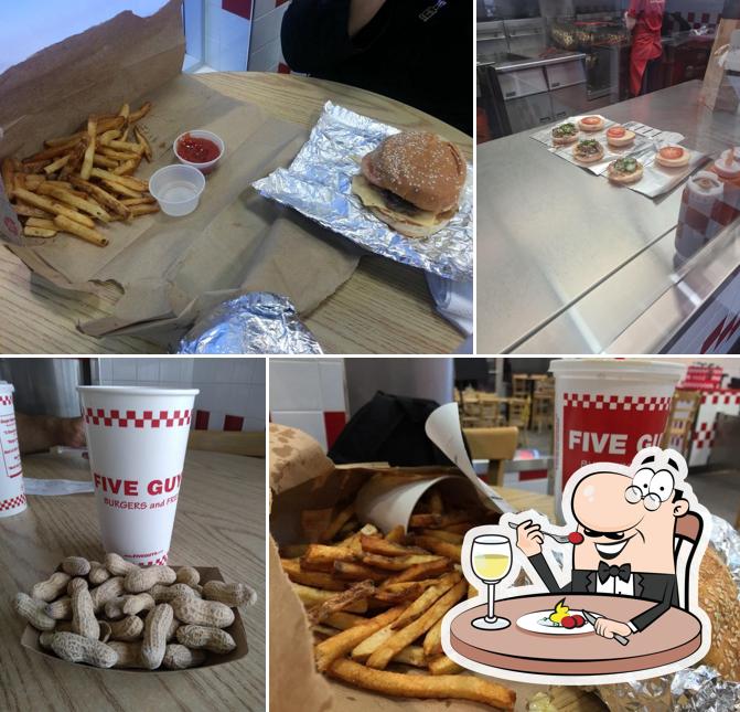 Nourriture à Five Guys