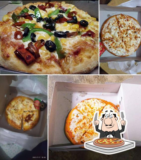 Get different kinds of pizza