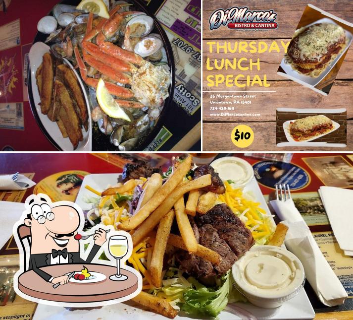 Dimarco's Bistro & Cantina in Uniontown Restaurant menu and reviews