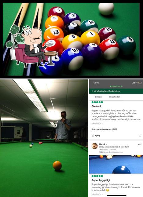 Copenhagen Pool & Snooker pub & bar, Frederiksberg Restaurant reviews