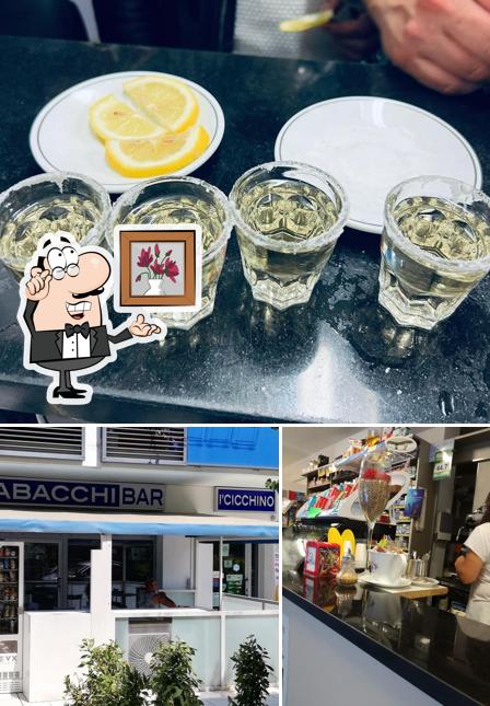 Gli interni di I'cicchino Bar Tabacchi