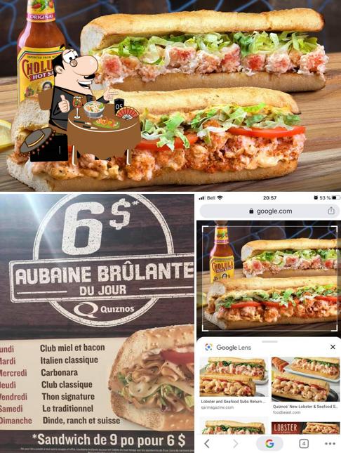 Nourriture à Quiznos