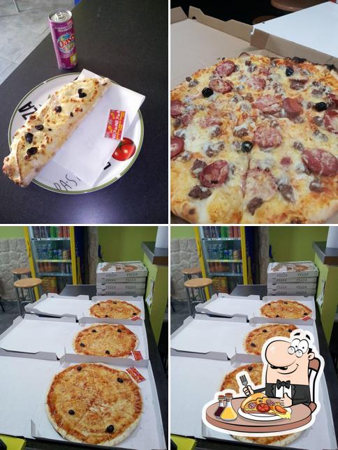 Choisissez différents genres de pizzas