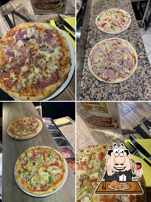 Choisissez différents genres de pizzas