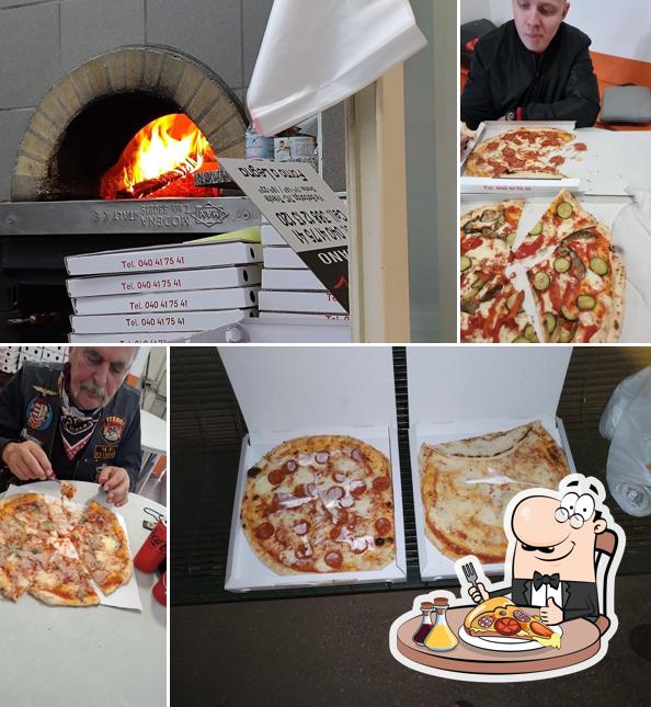 Ordina tra le molte varianti di pizza