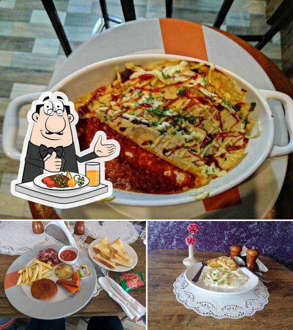 Food at Fill Full Cafe and Restaurant