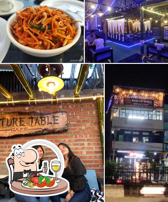 Try out seafood at Future Table Cafe