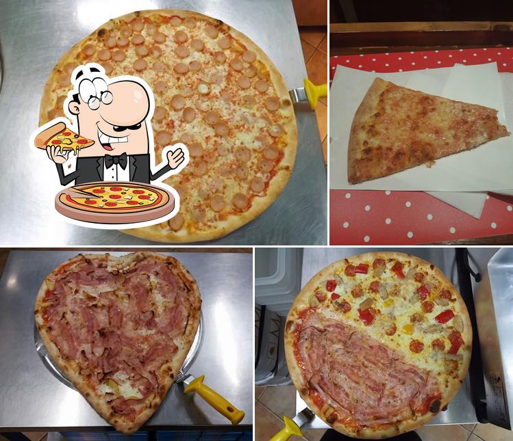 Scegli tra le svariate varianti di pizza