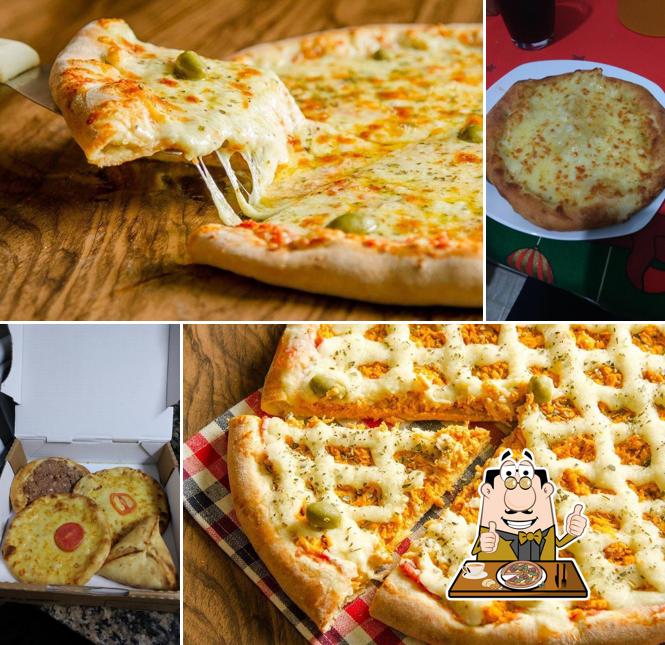 Peça diferentes estilos de pizza