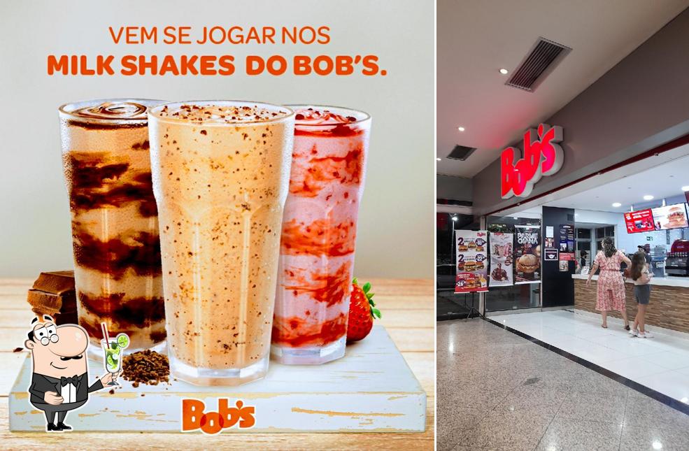 Desfrute de um drinque no Bob's Burger - Shopping Riverside