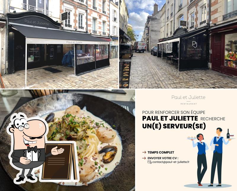 Restaurant Paul & Juliette, Orléans Restaurant menu and reviews
