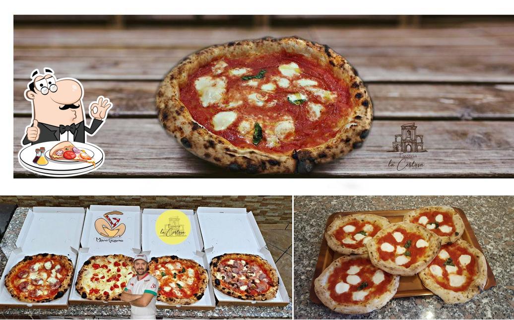 Scegli una pizza a Pizzeria La Certosa da Mario