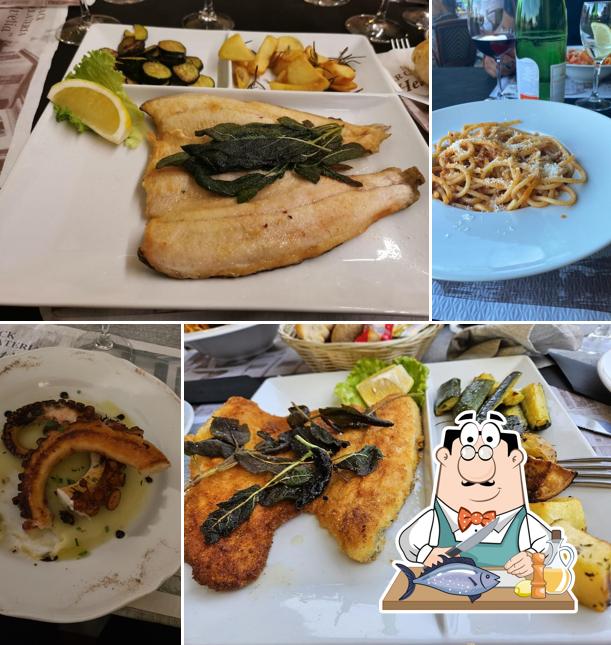 Salmone grigliato al Risto bar Helvetia