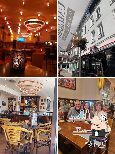 L'intérieur de Cafe Extrablatt