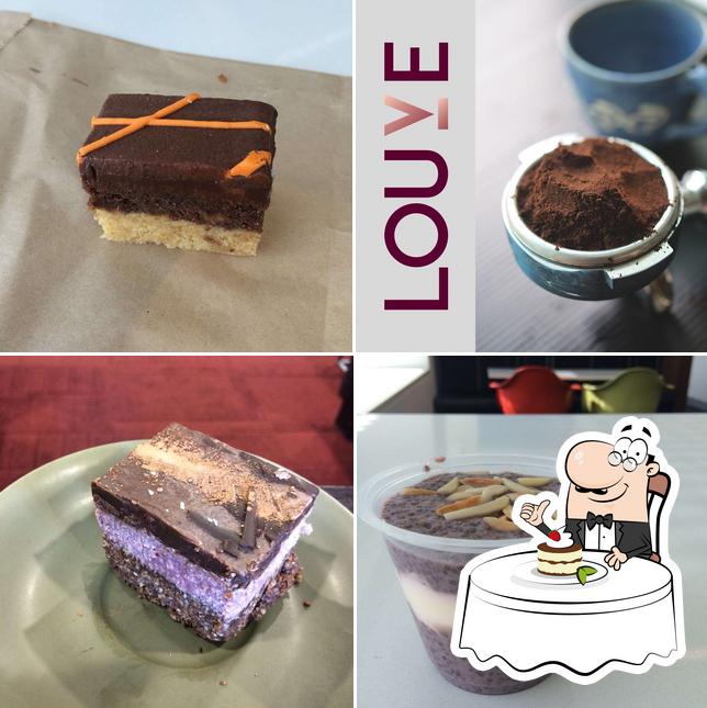 Louve Cafe & Function Venue provides a range of desserts
