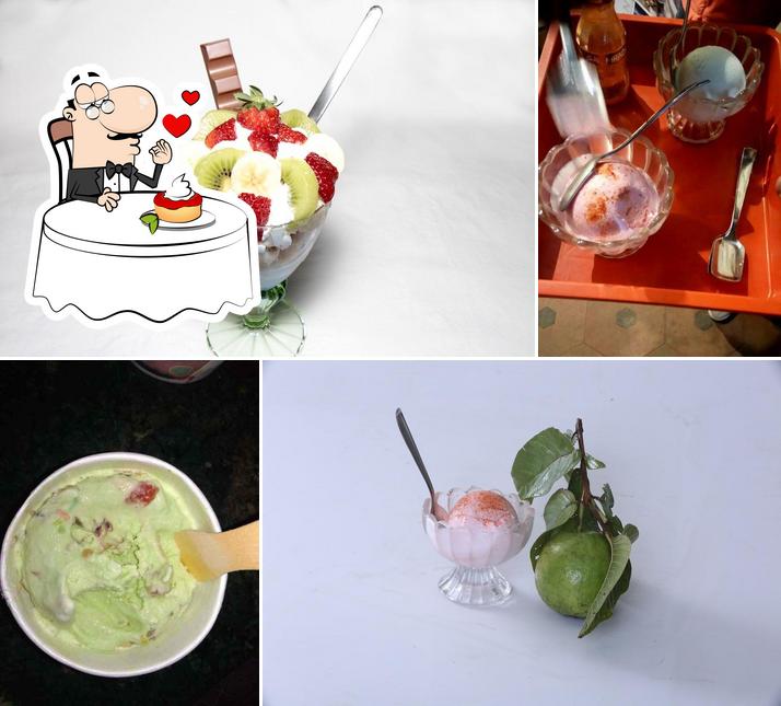 Rajmandir Ice-Cream serves a range of desserts