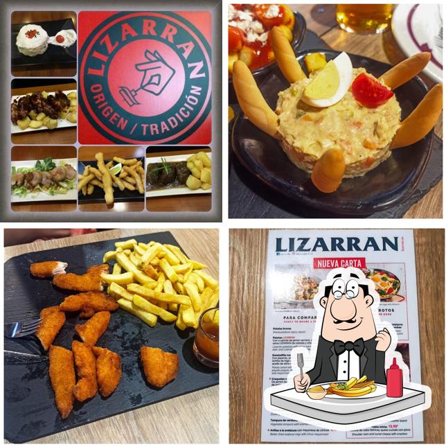 Try out French-fried potatoes at Lizarrán