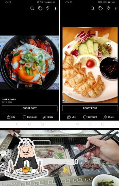 OSAKA japanese & Korean BBQ Restaurant in Galway - Restaurant menu and ...