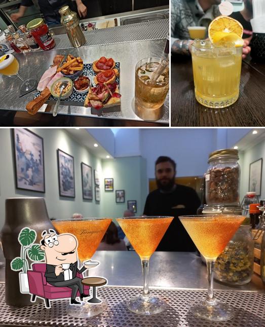 Gli interni di Il Ratti Cocktail Bar