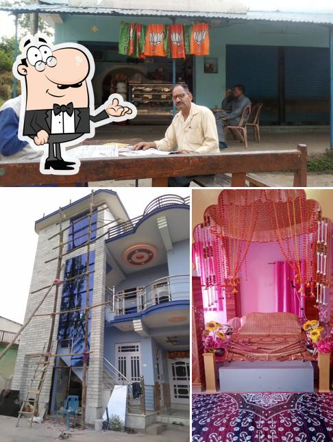 The image of interior and exterior at Sonam Sweets Bhojnalaya
