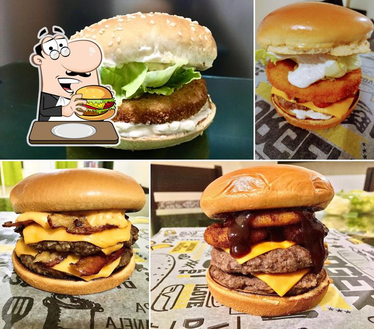 Experimente um hambúrguer no Kitchen Burger