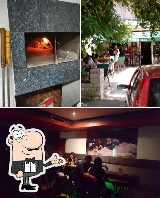 Gli interni di Caffe Bar Lokva