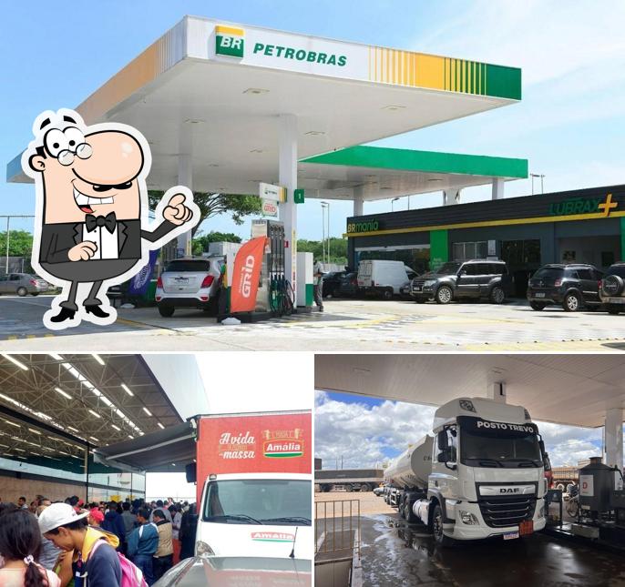 Veja imagens do exterior do Posto Petrobras