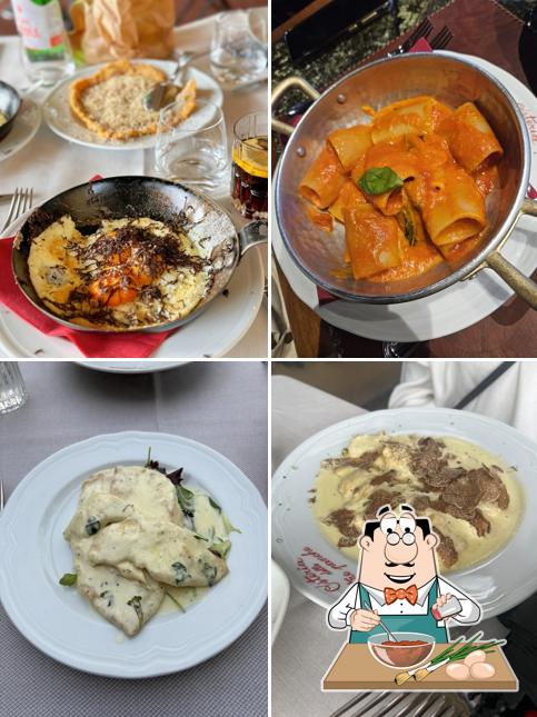 Ravioli al Osteria delle Tre Panche - Centro Storico