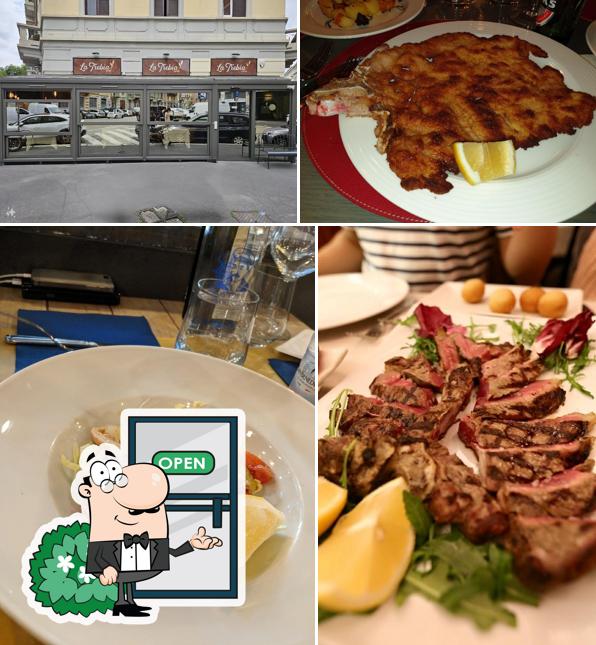 Puoi goderti l'aria fresca da seduto all'esterno di Trattoria de la Trebia Milano