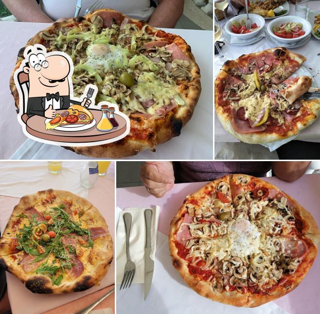Ordina tra le molte varianti di pizza