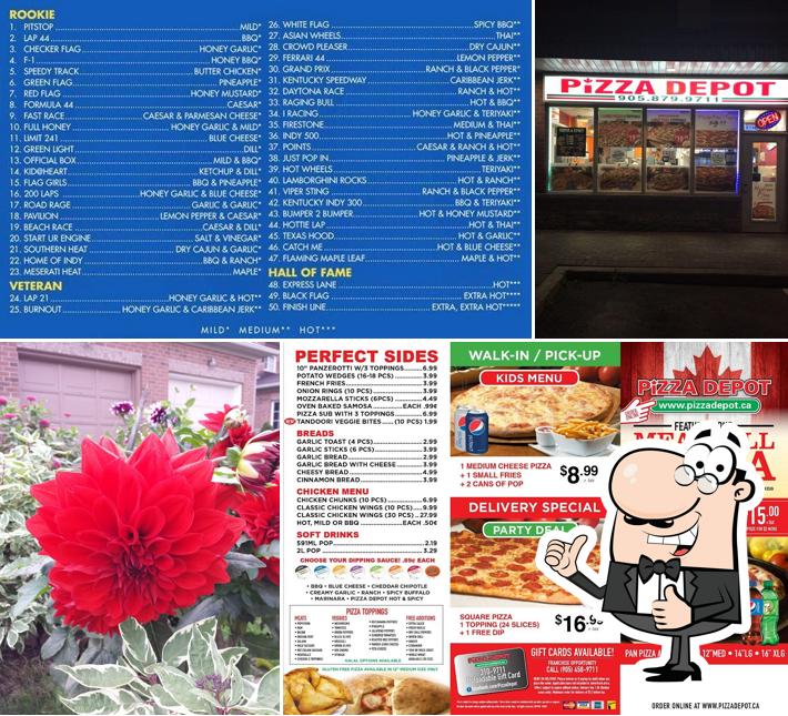 Здесь можно посмотреть фото пиццерии "Pizza Depot Vaughan"