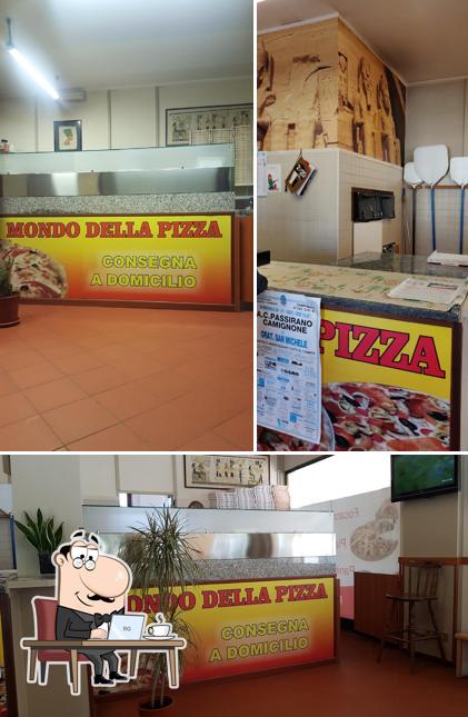 Dai un'occhiata agli interni di Il Mondo Della Pizza Di El Gaar Said