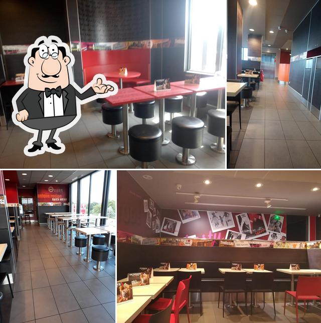 L'intérieur de KFC (Kentucky Fried Chicken) Trélissac - Périgueux Nord-Est