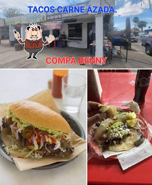 LOS TRADICIONALES TACOS EL COMPA BENNY restaurant, Mexicali