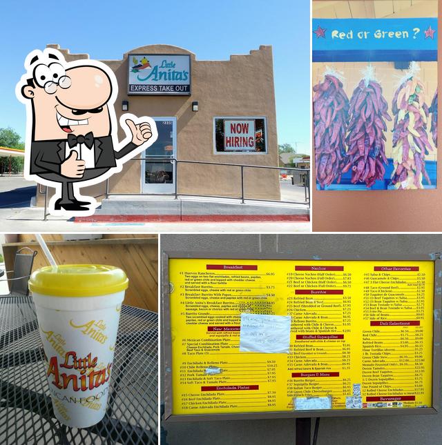 Menu of Little Anita's Mexican Foods restaurant, Rio Rancho, Southern