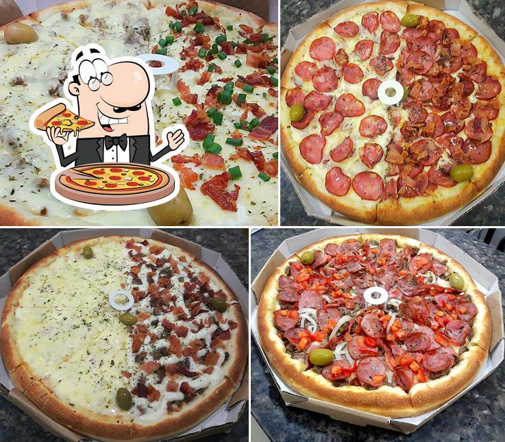 Escolha diversos variedades de pizza