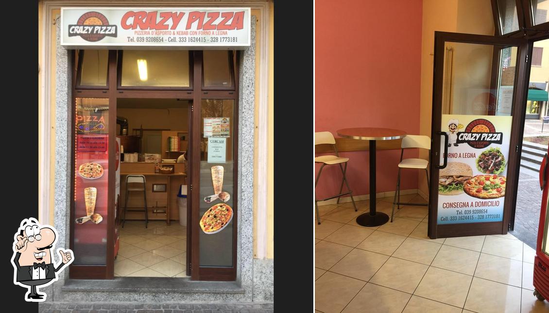 Gli interni di Pizzeria Crazy Pizza