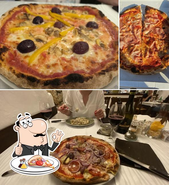 Scegli tra le molte varianti di pizza