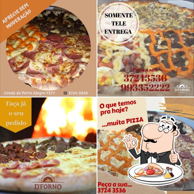 No DFORNO PIZZARIA, você pode conseguir pizza