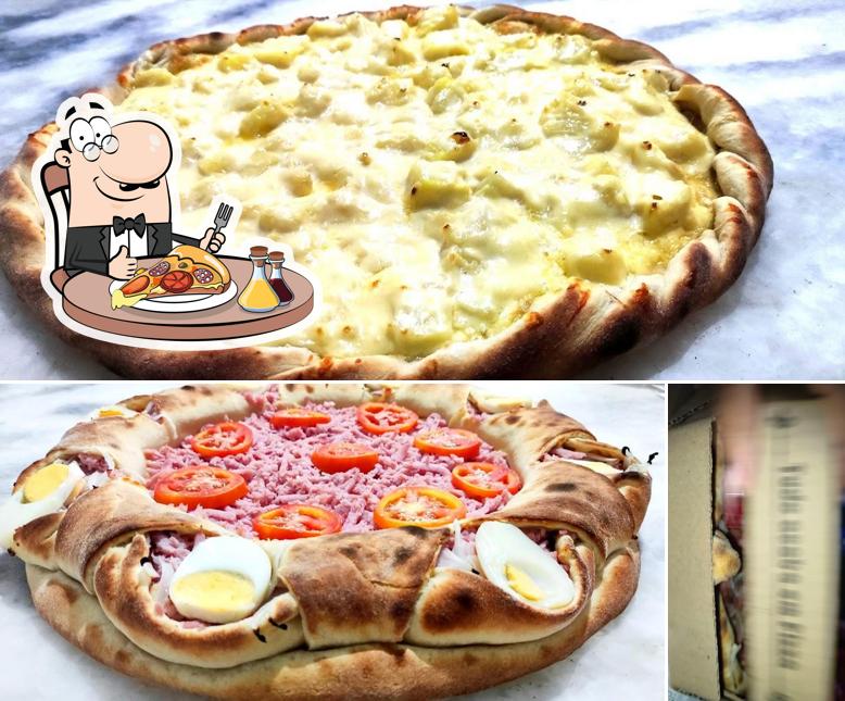 Experimente diversos tipos de pizza