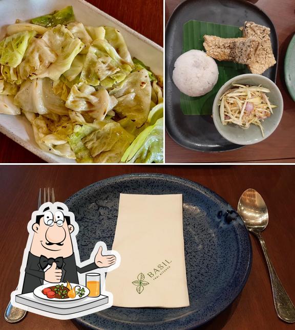 Restaurante Basil Thai Kitchen, Bangkok, Charoen Nakhon Rd Carta del