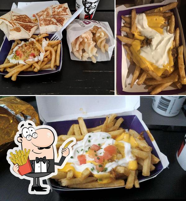 Essayez des pommes frites à Taco Bell