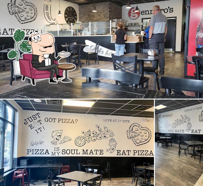 Check out how Gennaro's Pizza Parlor looks inside