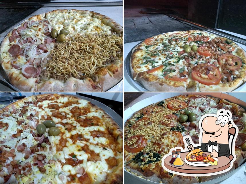 At Pizzaria Veneza, you can try pizza